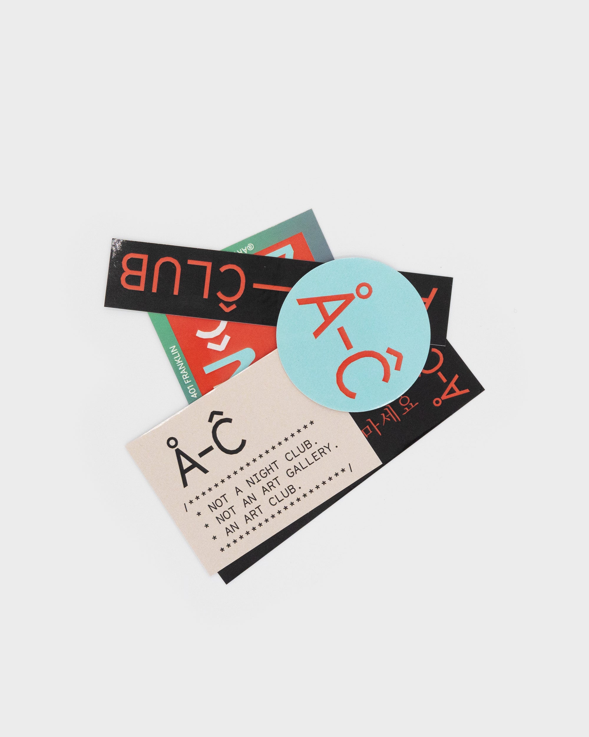 A-C Sticker Pack