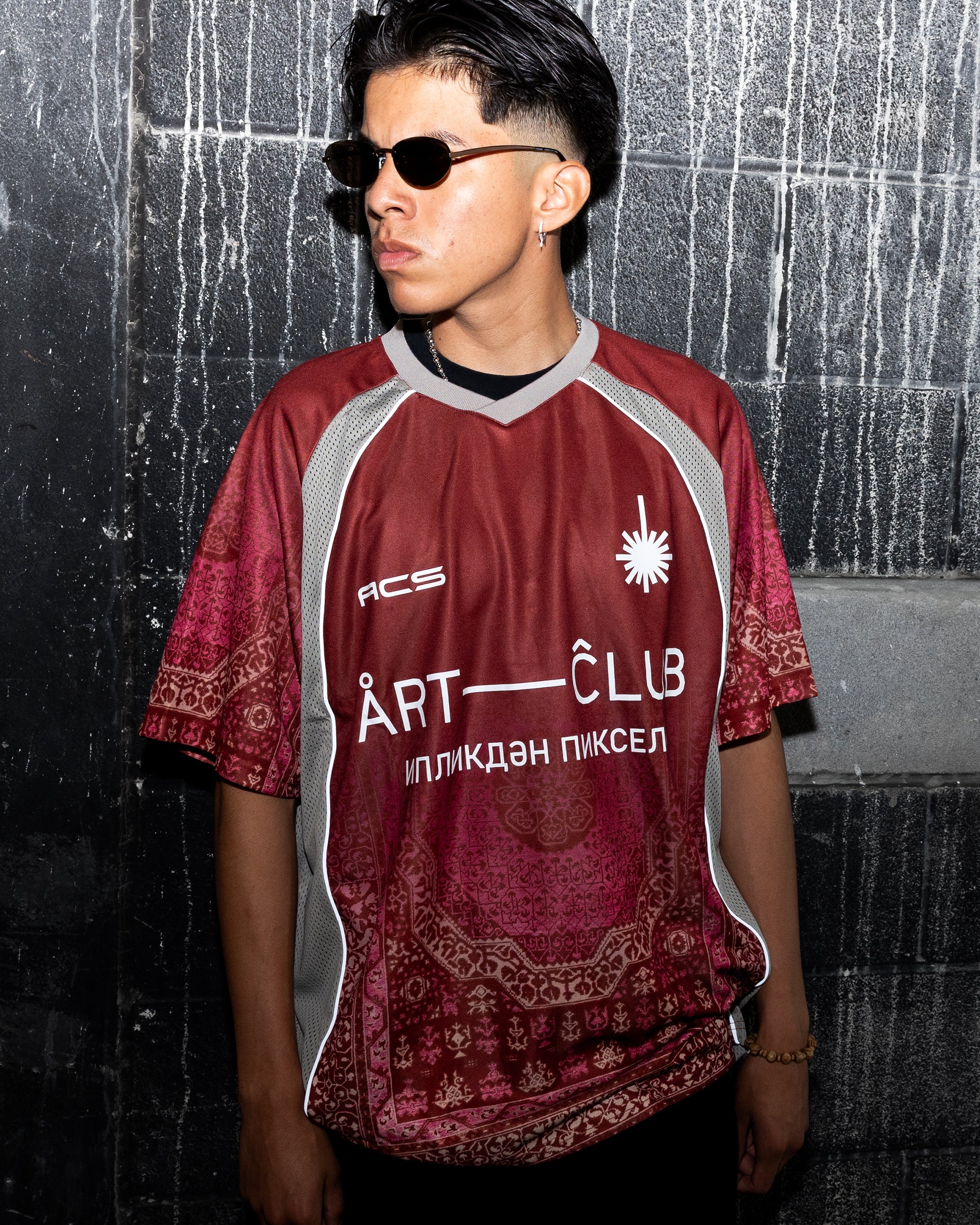 AC Pixel Soccer Jersey