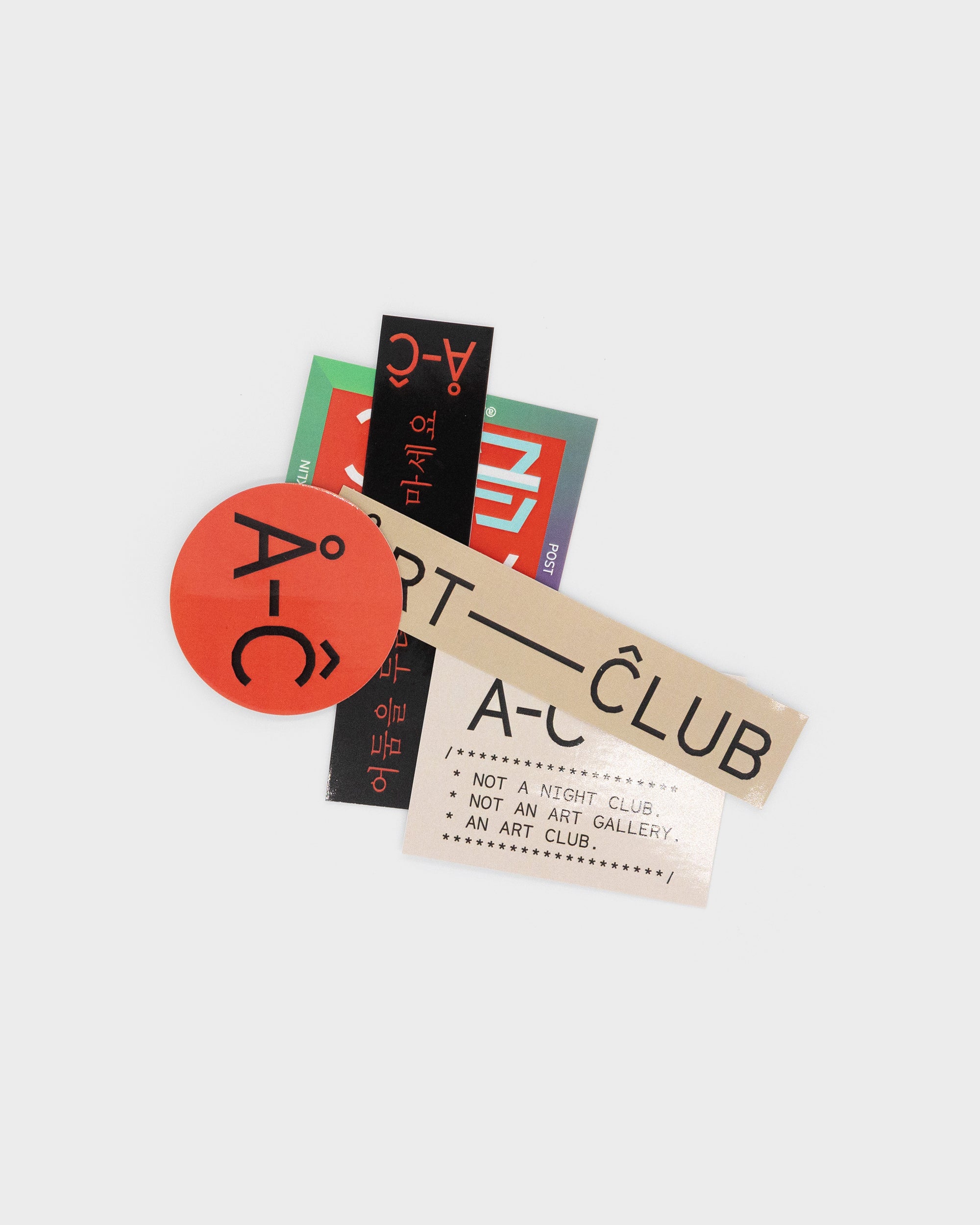 A-C Sticker Pack